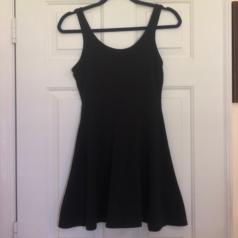 Express Black Skater Dress